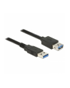 Delock Kabel Przedłużacz USB 3.0 AM-AF, 5m, czarny - nr 10