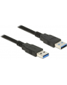 Delock Kabel USB 3.0 AM-AM, 0.5m, czarny - nr 13