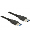 Delock Kabel USB 3.0 AM-AM, 0.5m, czarny - nr 14