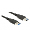 Delock Kabel USB 3.0 AM-AM, 0.5m, czarny - nr 15