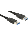 Delock Kabel USB 3.0 AM-AM, 0.5m, czarny - nr 16