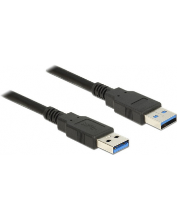 Delock Kabel USB 3.0 AM-AM, 1m, czarny
