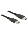 Delock Kabel USB 3.0 AM-AM, 1.5m, czarny - nr 1