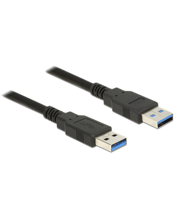 Delock Kabel USB 3.0 AM-AM, 2m, czarny