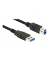 Delock Kabel USB 3.0 AM-BM, 0.5m, czarny - nr 12