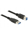 Delock Kabel USB 3.0 AM-BM, 0.5m, czarny - nr 3