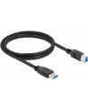 Delock Kabel USB 3.0 AM-BM, 1.5m, czarny - nr 13
