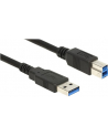 Delock Kabel USB 3.0 AM-BM, 2m, czarny - nr 12