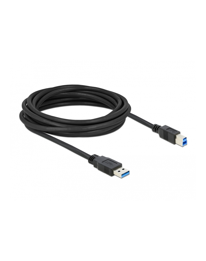 Delock Kabel USB 3.0 AM-BM, 5m, czarny główny