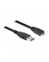Delock Kabel Micro USB 3.0 AM-BM, 0.5m, czarny - nr 12