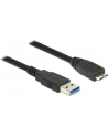 Delock Kabel Micro USB 3.0 AM-BM, 0.5m, czarny - nr 13