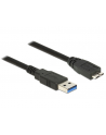 Delock Kabel Micro USB 3.0 AM-BM, 0.5m, czarny - nr 15