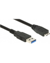 Delock Kabel Micro USB 3.0 AM-BM, 0.5m, czarny - nr 17