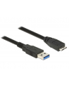 Delock Kabel Micro USB 3.0 AM-BM, 0.5m, czarny - nr 3