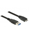 Delock Kabel Micro USB 3.0 AM-BM, 0.5m, czarny - nr 4