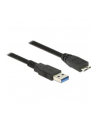 Delock Kabel Micro USB 3.0 AM-BM, 2m, czarny - nr 7