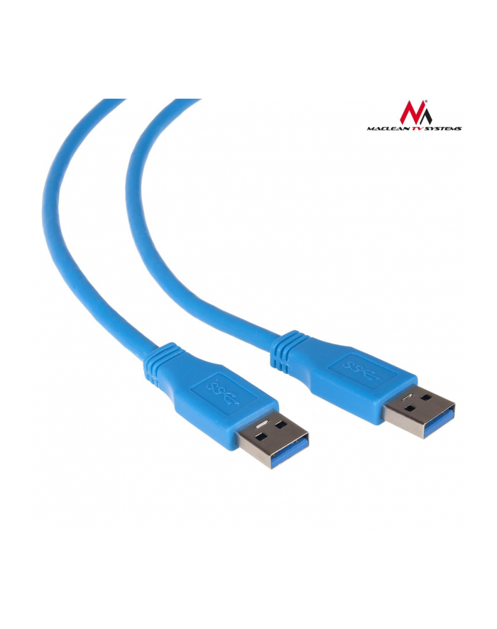 Maclean MCTV-582  Przewód kabel USB 3.0 AM-AM Wtyk-wtyk 1,8m główny