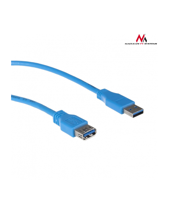 Maclean MCTV-585 Przewód kabel USB 3.0 AM-AF Wtyk-gniazdo 3m główny