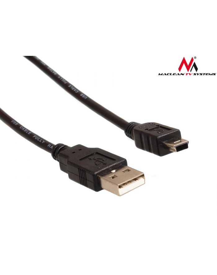 Maclean MCTV-749 Kabel USB 2.0 wtyk-wtyk mini 3m główny