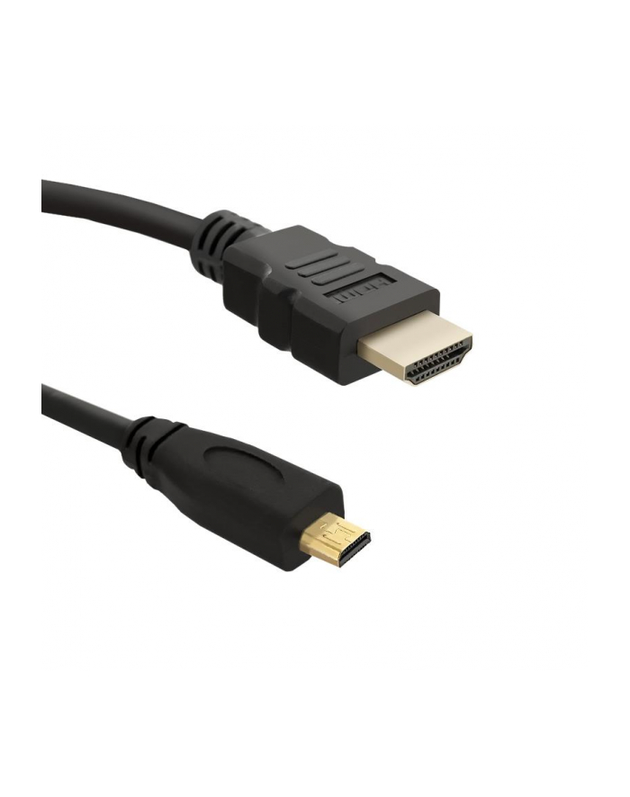 Qoltec Kabel HDMI 1.4 AM / Micro HDMI DM | 2,0m główny