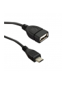 Qoltec Qoltec Kabel USB 2.0 AF / micro USB M | 0,2m - nr 1