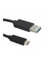 Qoltec Kabel USB 3.0 AM / USB 3.1 typC M | 0,25m - nr 1