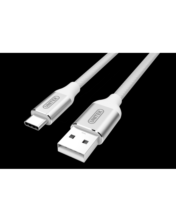 Unitek Kabel USB - USB typ-C 2.0 Silver, Y-C4025ASL główny
