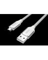 Unitek Kabel USB - microUSB 2.0 Silver, Y-C4026ASL - nr 1