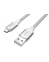 Unitek Kabel USB - microUSB 2.0 Silver, Y-C4026ASL - nr 2