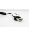 Vakoss Kabel OTG, USB + microUSB 2.0 A+B M/B M  0,3m  2w1  TC-U1293K czarny - nr 3