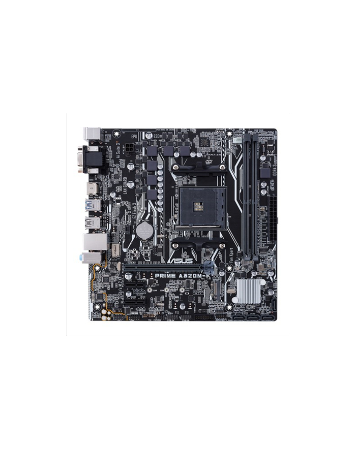 Asus PRIME A320M-K AM4 A320 4DDR4 USB3/HDMI/Dsub uATX główny