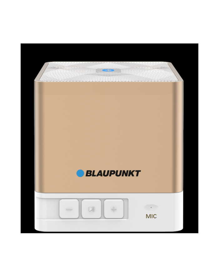 Blaupunkt Głośnik bluetooth BT02GOLD, FM PLL SD/USB/AUX, złoty główny