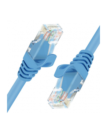 Unitek Kabel  UTP CAT.6 BLUE 1M; Y-C809ABL