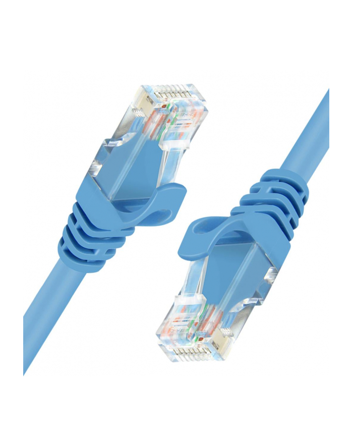 Unitek Kabel  UTP CAT.6 BLUE 1M; Y-C809ABL główny
