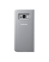 Samsung Clear View Standing cover S8+ Silver - nr 17