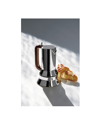 ALESSI Kawiarka do espresso ze stali nierdzewnej do indukcji, średnia