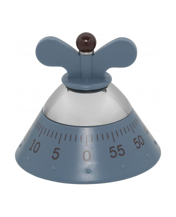 ALESSI KITCHEN TIMER Czasomierz kuchenny z termoplastiku, niebieski