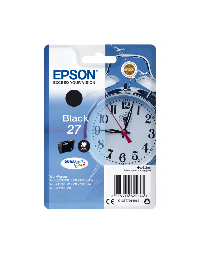 Epson Tusz T2701 BLACK    6.2ml do WF-3620/7110/7610 główny