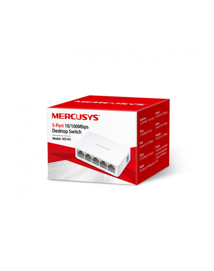 Mercusys MS105 switch L2 5x10/100 główny