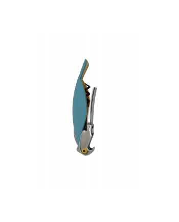 ALESSI PARROT Korkociąg do butelek z aluminium, niebieska papuga
