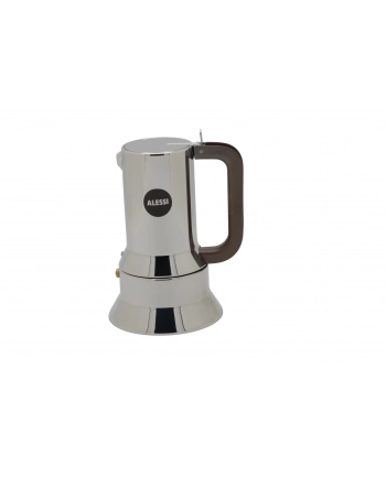 ALESSI Kawiarka do espresso ze stali nierdzewnej do indukcji, średnia