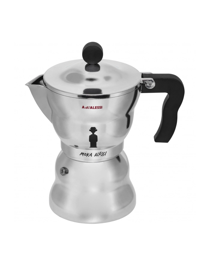 MOKA ALESSI Kawiarka do espresso z aluminium, duża główny