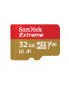 SANDISK EXTREME microSDHC 32 GB 100/60 MB/s A1 C10 V30 UHS-I U3 - GoPro - nr 50