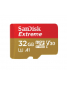 SANDISK EXTREME microSDHC 32 GB 100/60 MB/s A1 C10 V30 UHS-I U3 Mobile - nr 36