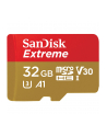 SANDISK EXTREME microSDHC 32 GB 100/60 MB/s A1 C10 V30 UHS-I U3 Mobile - nr 57