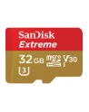 SANDISK EXTREME microSDHC 32 GB 100/60 MB/s A1 C10 V30 UHS-I U3 - GoPro - nr 22