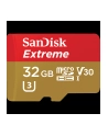 SANDISK EXTREME microSDHC 32 GB 100/60 MB/s A1 C10 V30 UHS-I U3 - GoPro - nr 44
