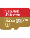SANDISK EXTREME microSDHC 32 GB 100/60 MB/s A1 C10 V30 UHS-I U3 Mobile - nr 80