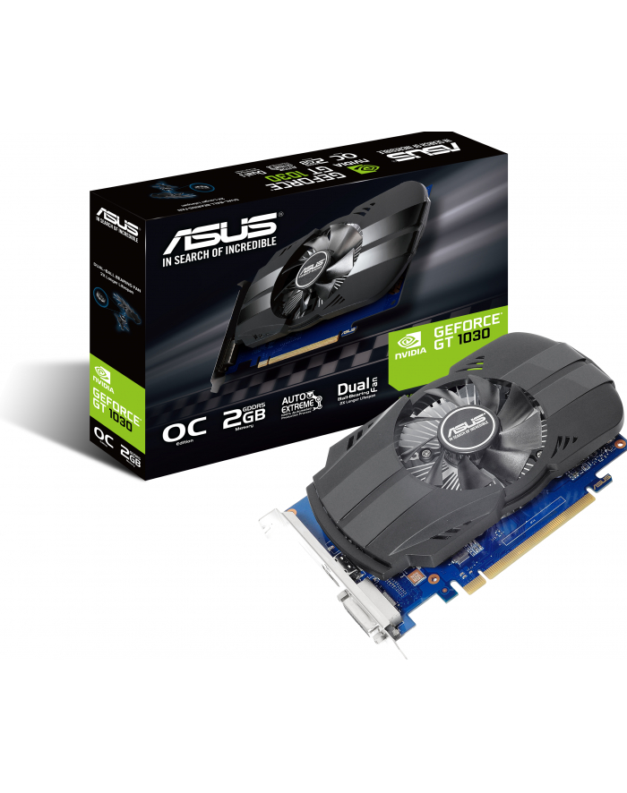 Asus GT 1030 OC 2GB GDDR5 64BIT HDMI/DVI główny