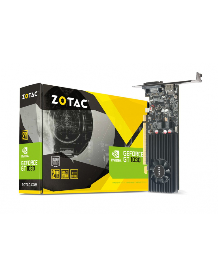 ZOTAC GeForce GTX 1030 2GB GDDR5 64BIT HDMI/DVI/HDCP Lite pack główny